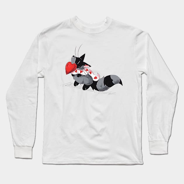 Gift from a Bandit Long Sleeve T-Shirt by KristenOKeefeArt